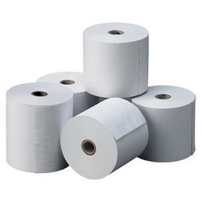 Rollo Papel Termico 80x80x12 Mm Pack 6 Uds